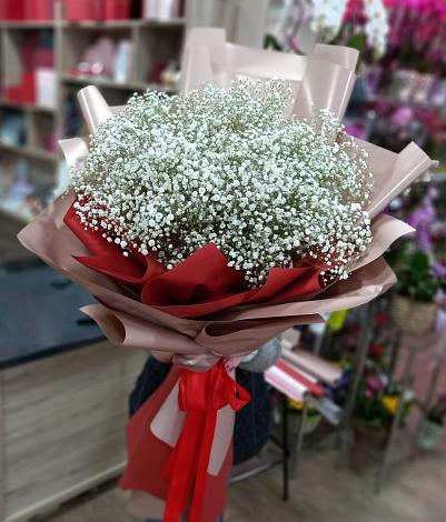 Букет цветов из: Гипсофила в Кожевниково