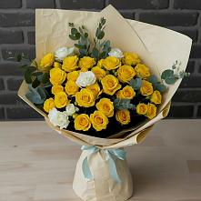 Букет цветов из:  Розы #REPLACE_PRED# Кожевниково