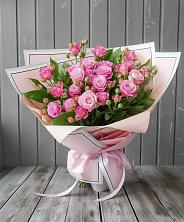 Букет Розовый кустик в Кожевниково