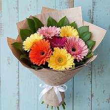 Букет цветов из:  Герберы в Кожевниково