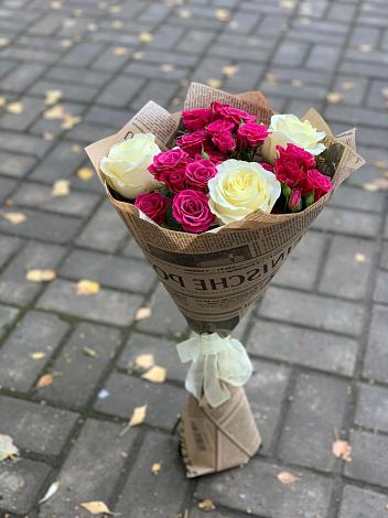 Букет цветов из: Розы в Кожевниково